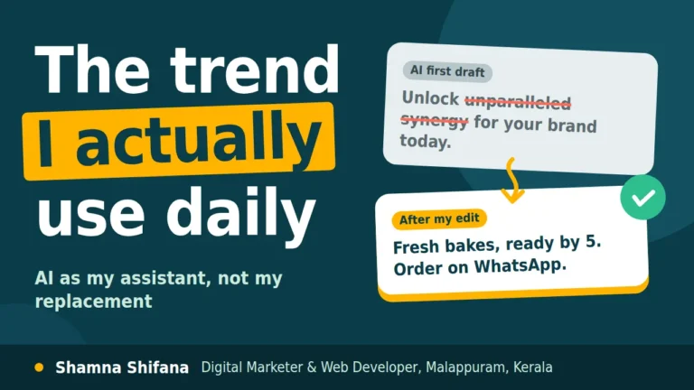 The Digital Marketing Trend I Actually Use Every Day (And Why It’s Not What You Think)